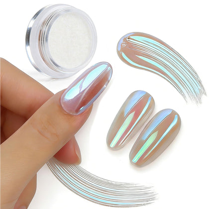 Poudre à ongles chromée Artdone Moonlight 0,3g vue de face