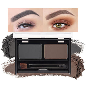 Poudre à sourcils FeiCuiYun Medium Brown 32g vue de face