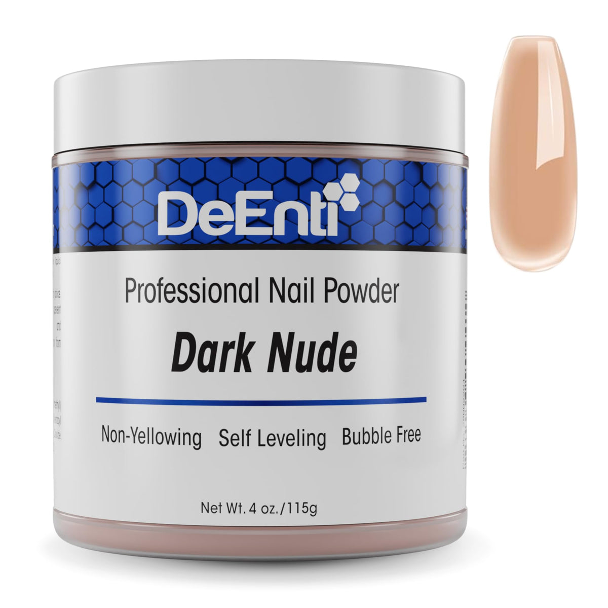 Poudre acrylique DeEnti 200g en couleur nude vue de face