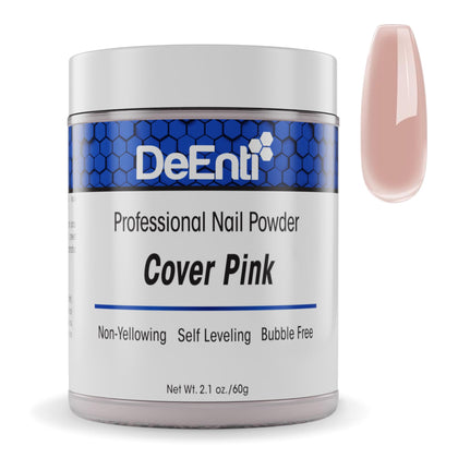 Poudre acrylique rose DeEnti 2oz vue avant