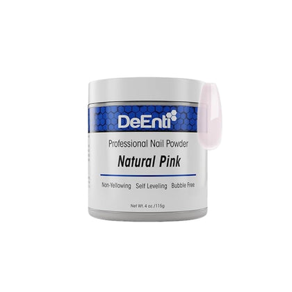 Poudre acrylique rose DeEnti 4oz vue avant avec emballage