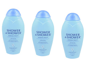 Poudre corporelle Shower To Shower 3 Pack 8 Oz avec packaging