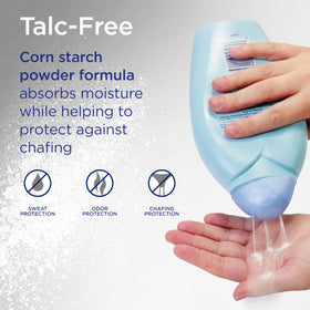 Poudre corporelle Shower To Shower sur une vanité
