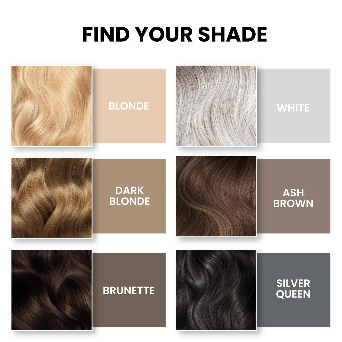 Poudre de Couverture Instantanée Cheveux Blancs PROMETICS en situation quotidienne