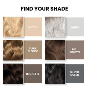 Poudre de Couverture Instantanée Cheveux Blancs PROMETICS en situation quotidienne