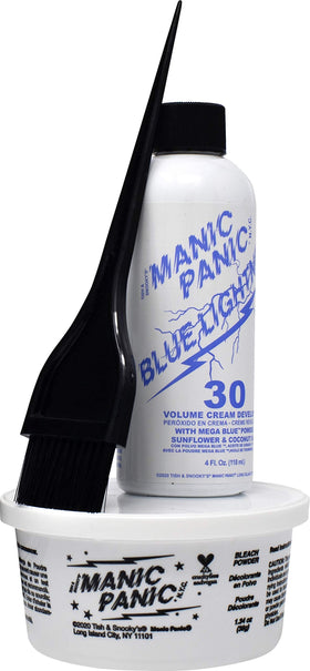 Poudre de décoloration bleue du Kit MANIC PANIC