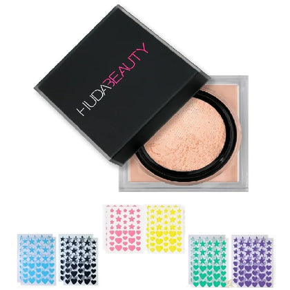 Poudre de finition H.U.D.A BEAUTY Easy Bake en teinte Cupcake vue avant