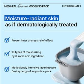 Poudre de modélisation MEDIHEAL en gros plan