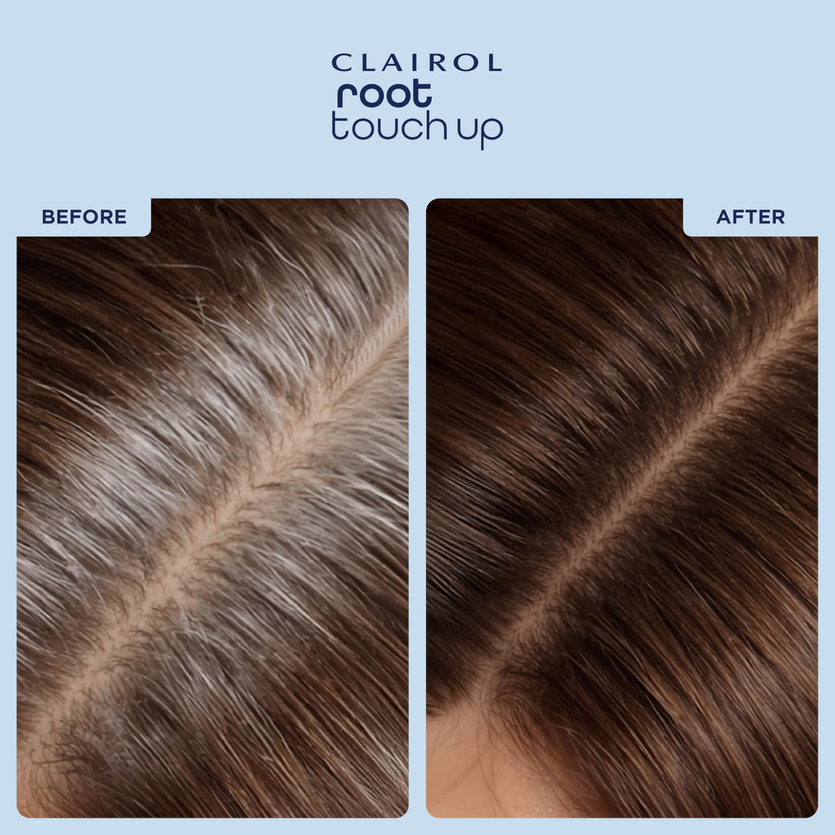 Poudre de retouche Clairol dans un sac à main