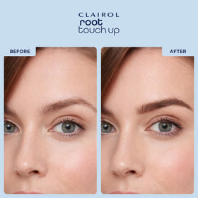 Poudre de retouche Clairol sur une coiffeuse