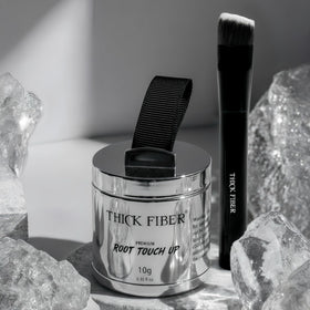 Poudre de retouche racines Thick Fiber dans sa boîte