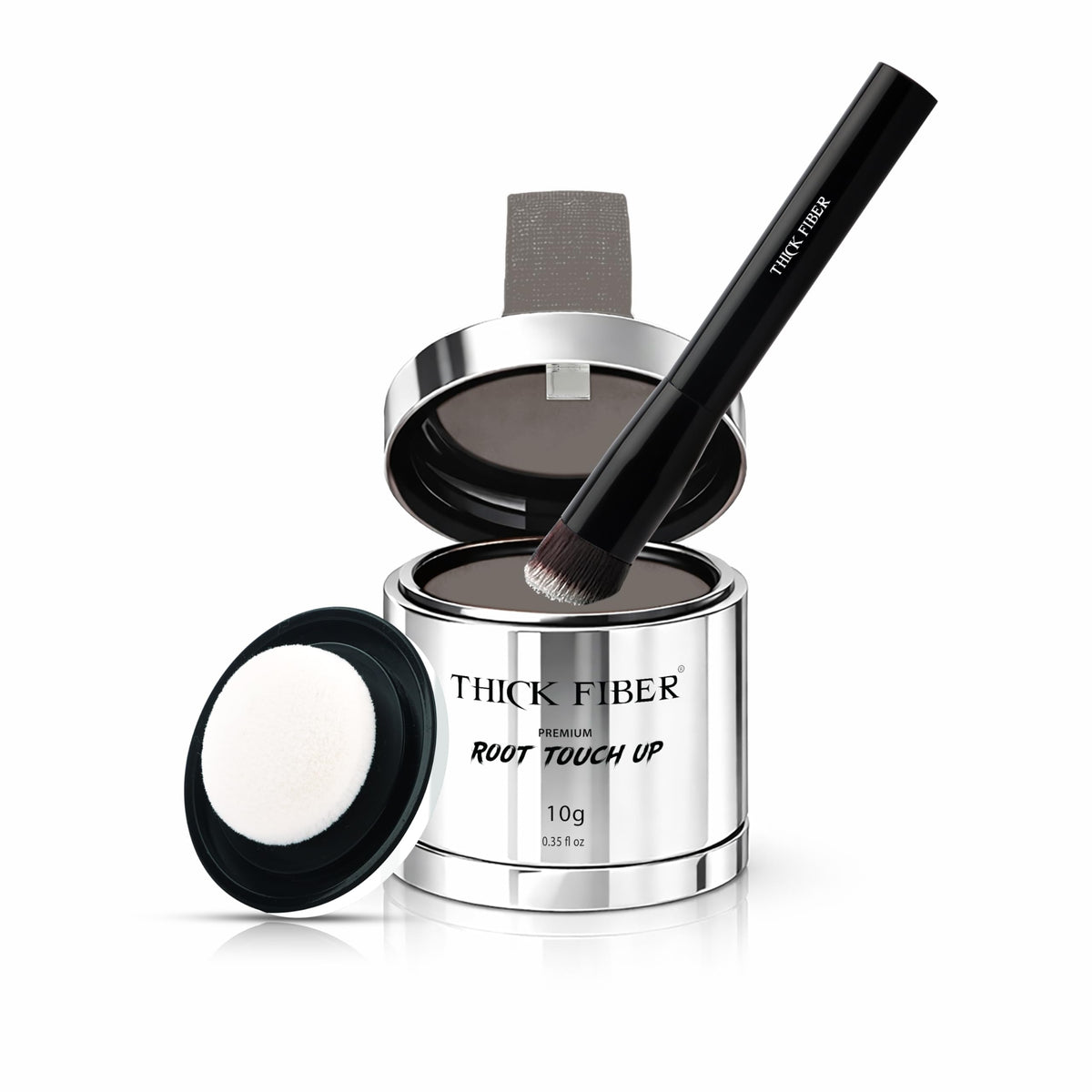 Poudre de retouche racines Thick Fiber vue de face