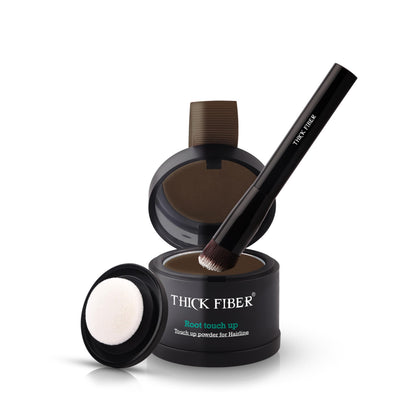 Poudre de Retouche Thick Fiber 60g vue de face avec accessoire