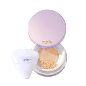 Poudre fixante crème sans faille tarte jaune 41g vue de face