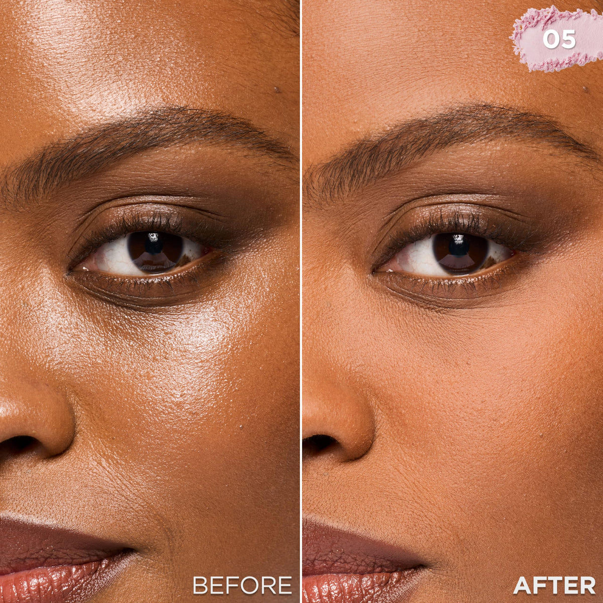 Poudre Fixante L'Oreal Paris 41g Teinte Rose Profond avec applicateur
