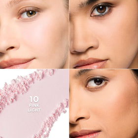 Poudre Fixante L'Oreal Paris sur un fond de table de maquillage