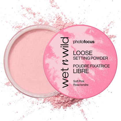 Poudre Fixante Libre wet n wild 95g couleur rose éclatante vue de face