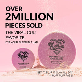 Poudre fixatrice Kimchi Chic 100g avec échantillon de texture
