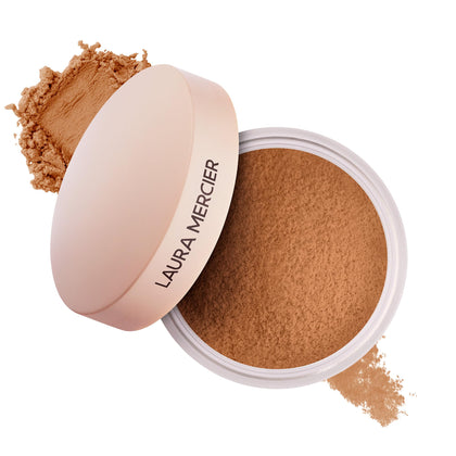 Poudre Fixatrice Laura Mercier Ultra-Floute vue de face, emballage transparent