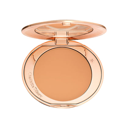 Poudre Floutante Fixante Charlotte Tilbury, vue avant avec texture fine