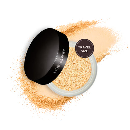 Poudre libre translucide Laura Mercier vue avant avec packaging