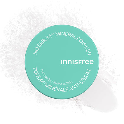 Poudre minérale matifiante innisfree 50g vue de face