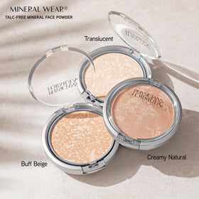 Poudre Minérale Physicians Formula ouverte montrant la couleur translucide