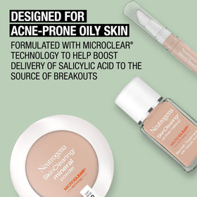 Poudre Minérale Pressée Neutrogena dans une routine de maquillage