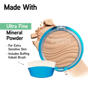 Poudre minérale pressée Physicians Formula côté ouvert