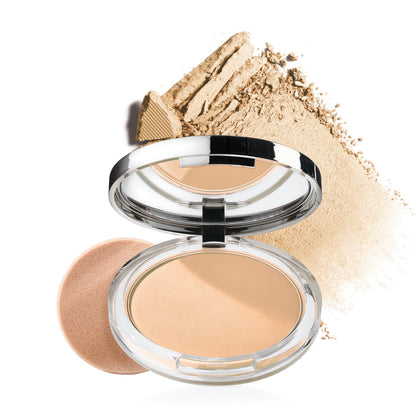 Poudre Pressée Stay-Matte Clinique vue de face avec étiquette