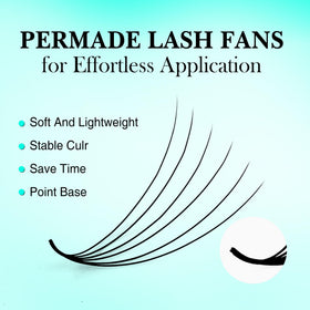Présentation d'extensions de cils VAVALASH sur fond blanc
