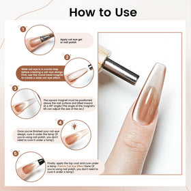 Présentation de l'outil JODSONE pour ongles avec aimants