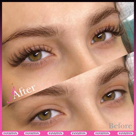 Présentation des cils en vison du kit FANXITON