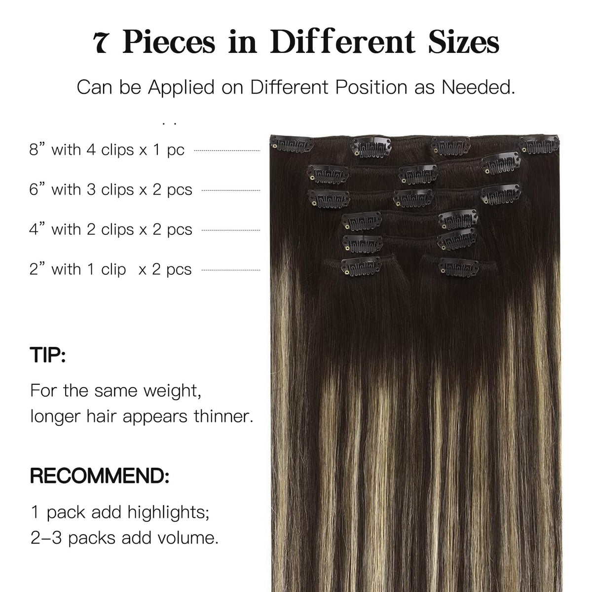 Présentation des extensions de cheveux hotbanana en boîte