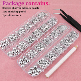 Présentation des perles à ongles BELLEBOOST avec accessoires