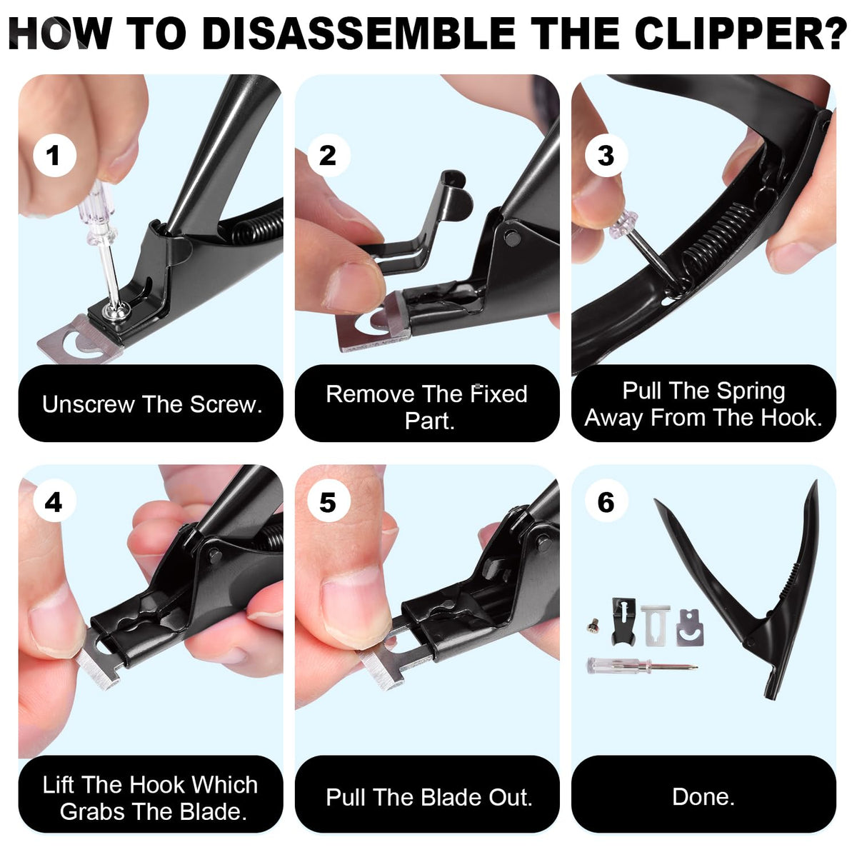 Présentation du coupe-ongles GA&EN et accessoires sur une table