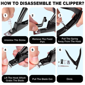 Présentation du coupe-ongles GA&EN et accessoires sur une table