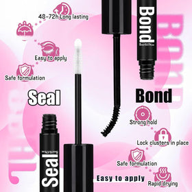 Présentation du kit de cils FANXITON sur fond blanc