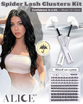 Présentation du Kit de Cils Wispy ALICE avec accessoires