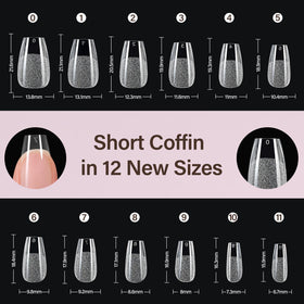 Présentation du kit de faux ongles en gel Misssix