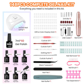 Présentation du kit de vernis à ongles VANREESA