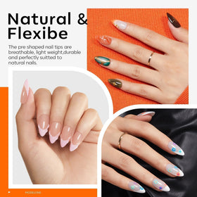 présentation du kit gel ongles modelones sur fond neutre