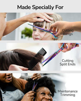 Présentation élégante du kit de ciseaux ULG