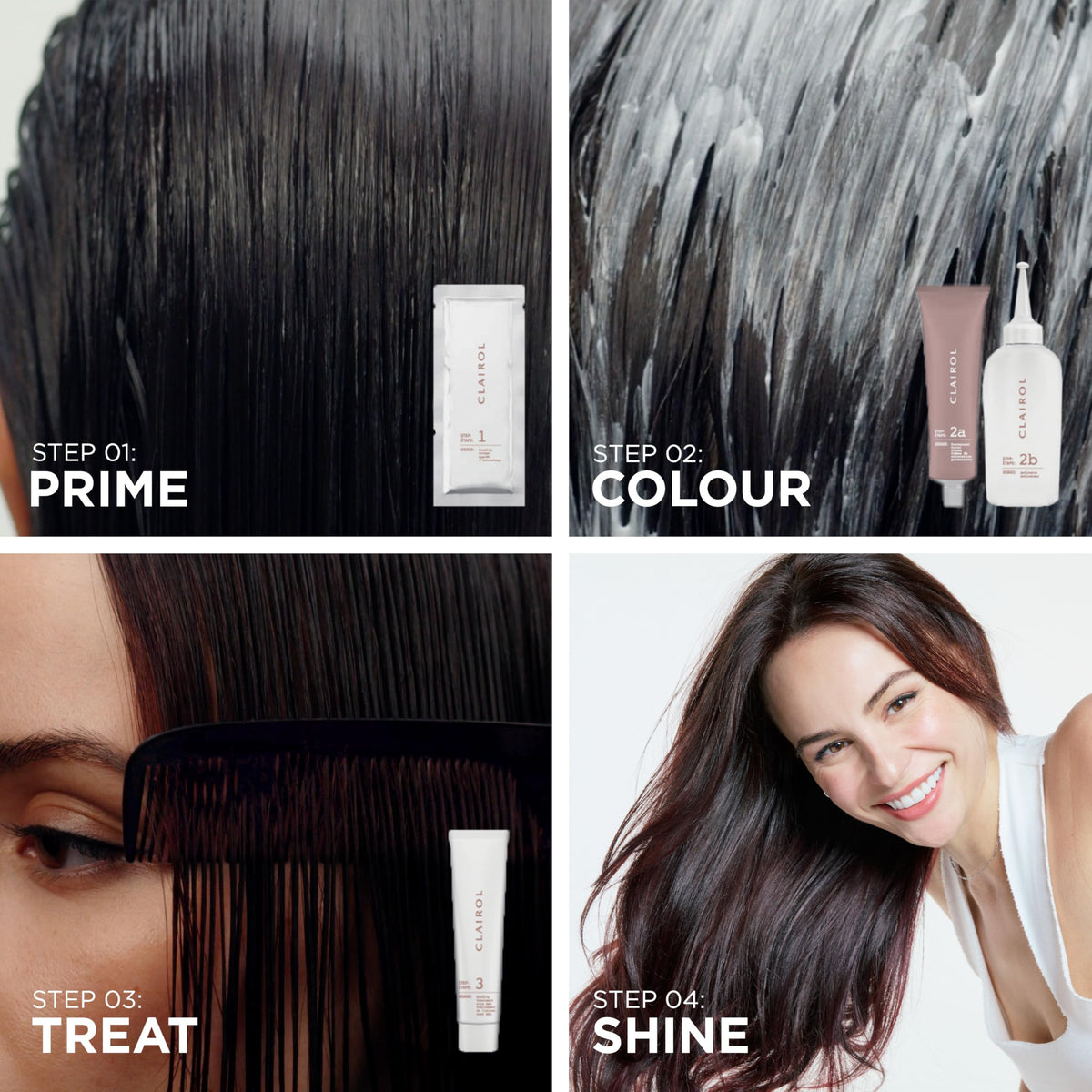 Primaire de liaison Clairol ColorStrong avec AHA