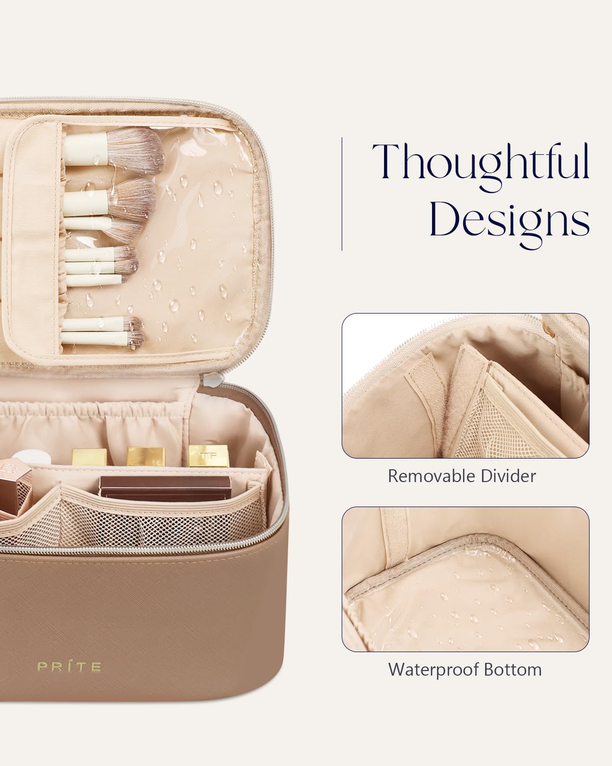 Prite Trousse de Maquillage Voyage prise en main