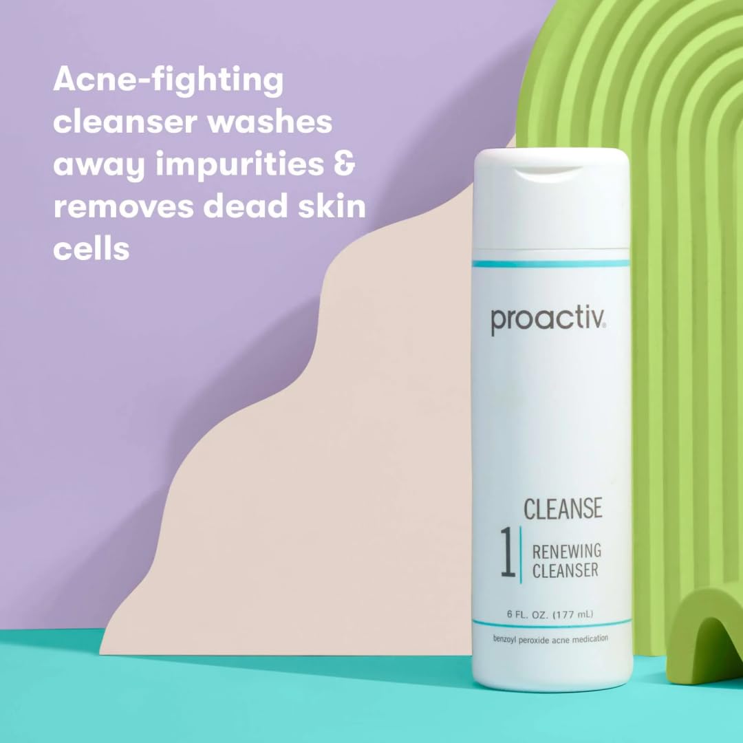 Proactiv Nettoyant Visage Acné 6 Fl Oz packaging avec description