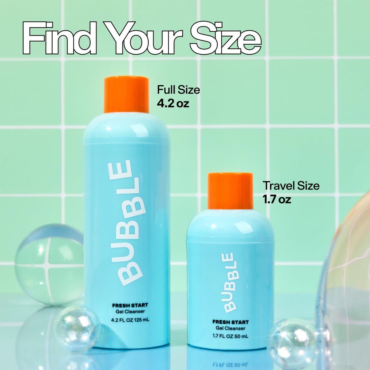 Produit Bubble Skincare Fresh Start avec son emballage