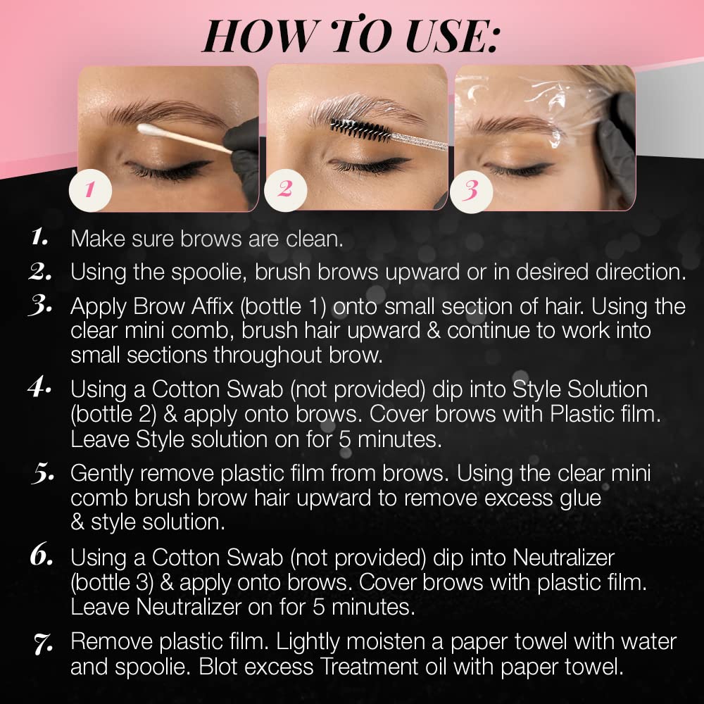 Produit de finition du Kit de Lamination des Sourcils Ardell