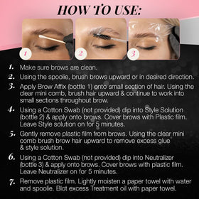 Produit de finition du Kit de Lamination des Sourcils Ardell