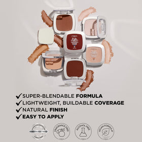 Produit L'Oreal Paris Fond de Teint Poudre sur fond blanc